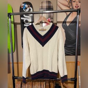 Sweater vintage cape isle knitters XL